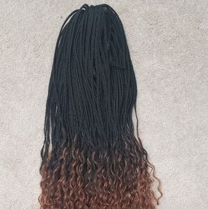 Long Braided wig